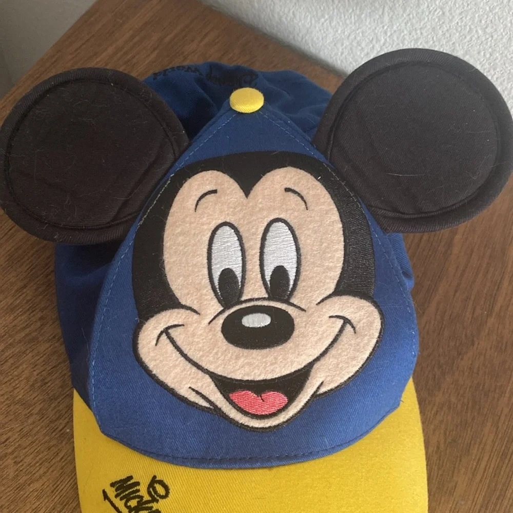 Walt Disney World Mickey Mouse Ears Adjustable Back Hat, Youth OS